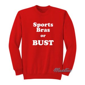 Sports Bras Or Bust Sweatshirt 3