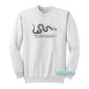 Stab Rabbit Danger Noodle Snake Sweatshirt