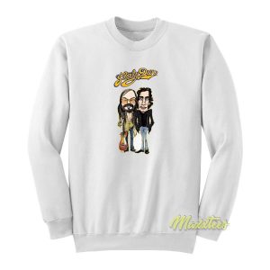 Steely Distressed Art Dan Rock Music Holiday Sweatshirt