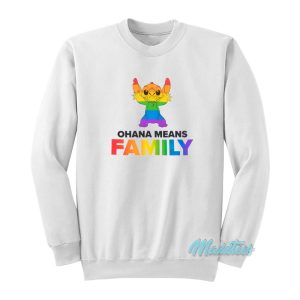 Stitch Ohana Means Family Pride Sweatshirt 1