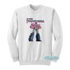 Stop Transphobia Transformers Sweatshirt