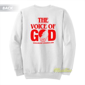 Summer Tour The Voice of God Sweatshirt