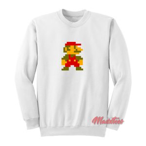 Super Mario Bros 8 Bit Sweatshirt 1