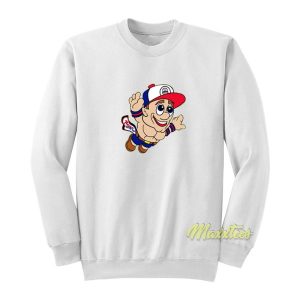 Super Mario WWE John Cena Never Give Up Sweatshirt 2