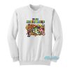 Super Mario World Retro Map Graphic Sweatshirt