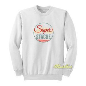 Super Stache Logo Sweatshirt 1