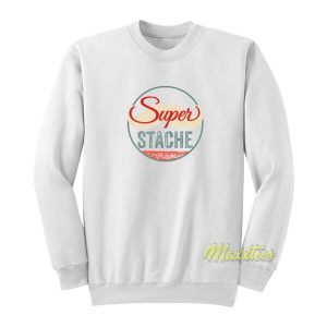 Super Stache Logo Sweatshirt 2