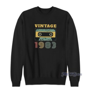 1983 Birthday Retro Vintage Sweatshirt 1