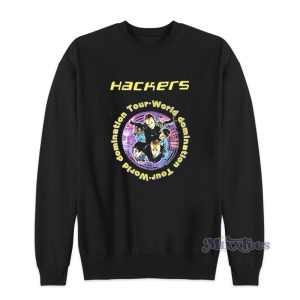 1995 Hackers Tour World Domination Sweatshirt 1