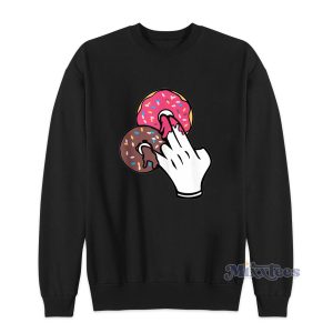 2 In The Pink 1 In The Stink I Donut Sex Dirty Humor Jokes Sweatshirt 1