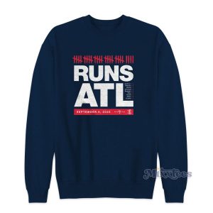 29 Runs ATL Sweatshirt for Unisex 2