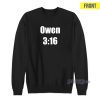 316 Owen Hart 1997 Sweatshirt for Unisex