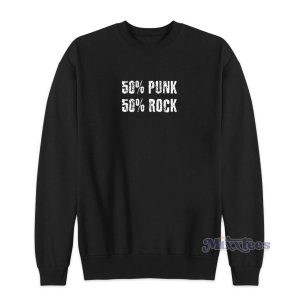 50 Punk 50 Rock Sweatshirt Cheap Custom 2