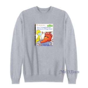 A Little Golden Book Sesame Street Chingy Meme Sweatshirt 1