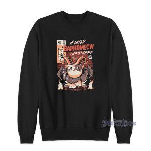 A Wild Baphomeow Sweatshirt for Unisex 1