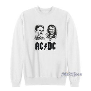 ACDC Nikola Tesla Thomas Edison Sweatshirt 1