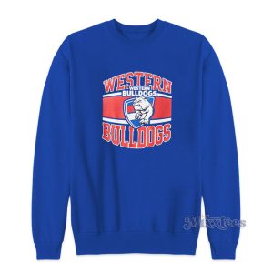 AFL Western Bulldogs Sweatshirt For Unisex 1