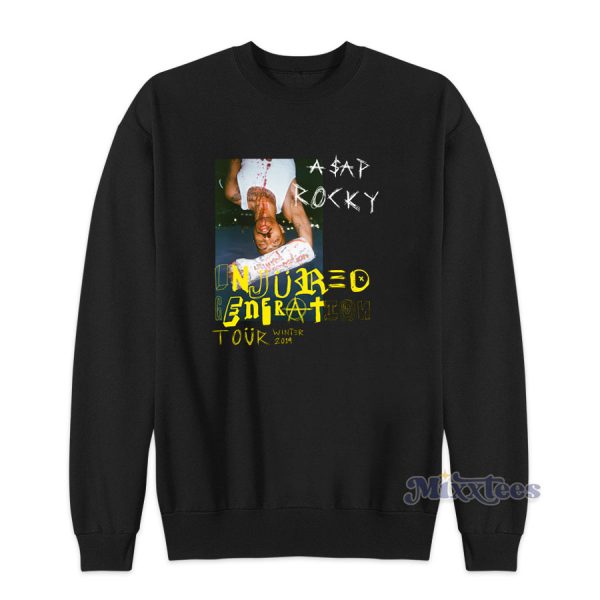 ASAP ROCKY Injured Generation Winter Tour 2019 Sweatshirt