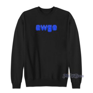 AWGE Logo Asap Rocky Sweatshirt for Unisex 1