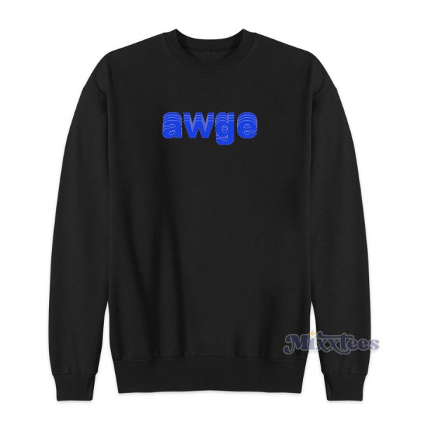 AWGE Logo Asap Rocky Sweatshirt for Unisex