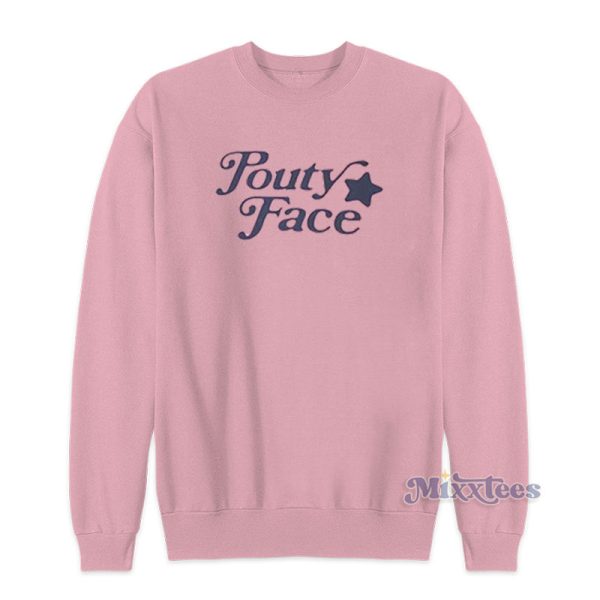 Addison Rae Pouty Face Sweatshirt For Unisex