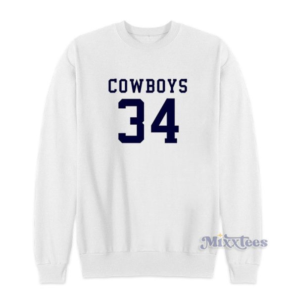 Alan Jackson Cowboys 34 Sweatshirt