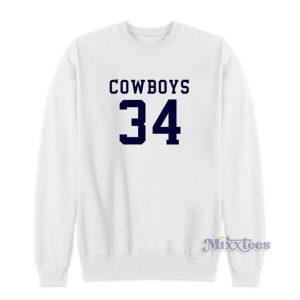 Alan Jackson Cowboys 34 Sweatshirt 2