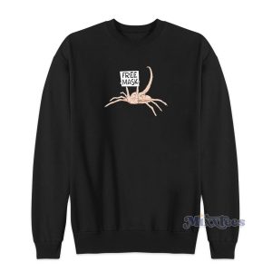 Alien Facehugger Free Mask Sweatshirt for Unisex 1