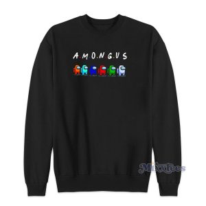 Among Us With Friend Sweatshirt for Unisex 1