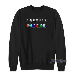 Among Us With Friend Sweatshirt for Unisex 2