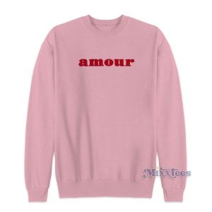 Amour Slogan Sweatshirt 2