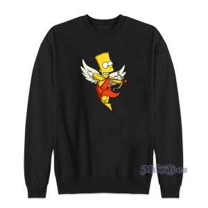 Angel Of Love Bart Simpson Sweatshirt for Unisex 1