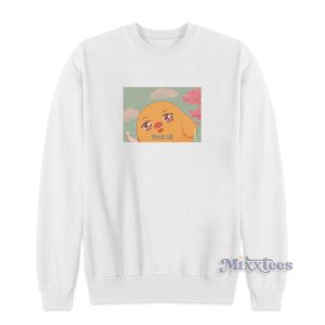 Anime Kawaii Duck Off Sweatshirt for Unisex 1