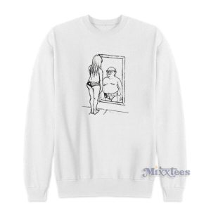 Annie Lederman Danny Devito Girl Mirror Sweatshirt 2