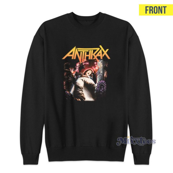 Anthrax Spreading The Disease Sweatshirt