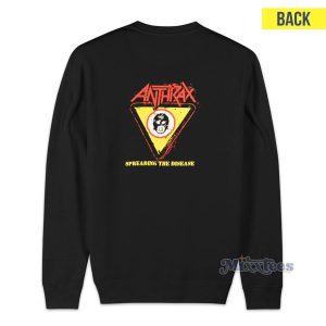 Anthrax Spreading The Disease Sweatshirt 2