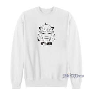 Anya Spy X Family Face Sweatshirt for Unisex 1