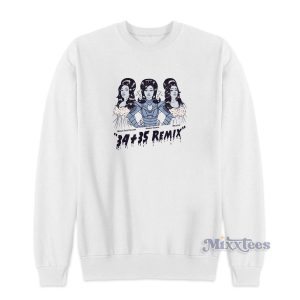 Ariana Grande 3435 Remix Sweatshirt for Unisex 1