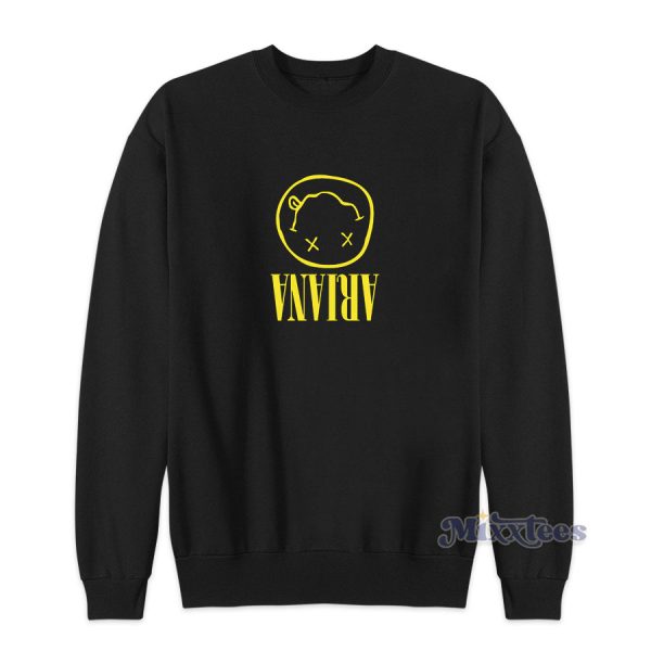 Ariana Grande Nirvana Parody Sweatshirt