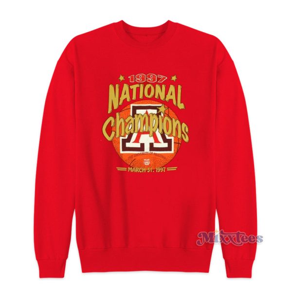 Arizona Wildcats National Champions 1997 Sweatshirt