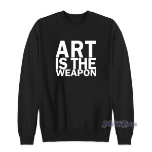 Art Is The Weapon Mikey Way Sweatshirt For Unisex 1