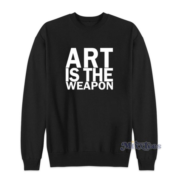 Art Is The Weapon Mikey Way Sweatshirt For Unisex