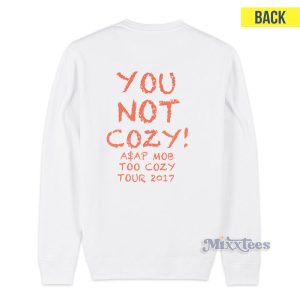 Asap Mob Tour New York Attitude Sweatshirt for Unisex 2