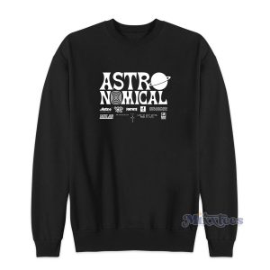 Astronomical Travis Scott Sweatshirt for Unisex