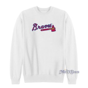 Atlanta Braves Baseball Sweatshirt 1