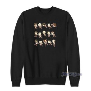 Attack On Titan Chibi Sweatshirt for Unisex 2