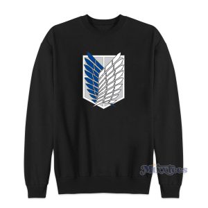 Attack On Titan Recon Corps logo Sweatshirt for Unisex 1