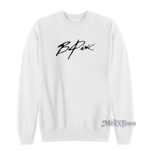 B4pink Logo Sweatshirt For Unisex