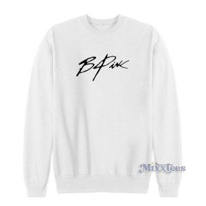 B4pink Logo Sweatshirt For Unisex 2