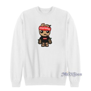 Baby Groot Lv Supreme Sweatshirt for Unisex 1